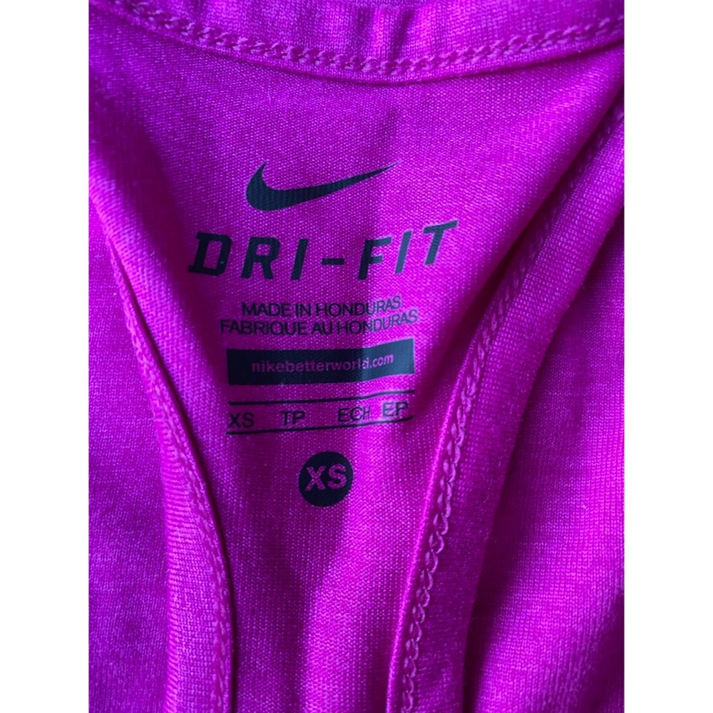 Nike Magenta Racerback Tank - Picture 2 of 6